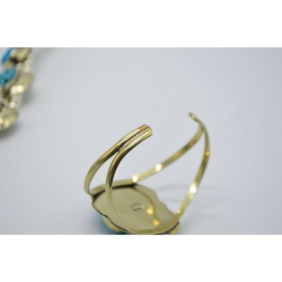 Sleeping Beauty Blue Turquoise Navajo Mexican Silv - Picture 4 of 11